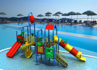 水上樂園大喇叭滑梯 兒童戲水游樂設(shè)施 , 人工造浪設(shè)備圖片_高清圖_細節(jié)圖